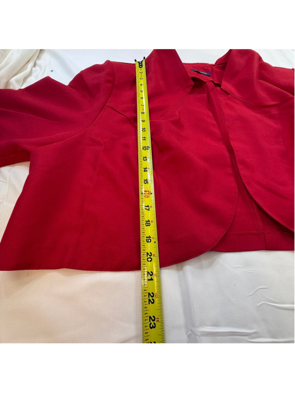 Roaman’s Red Jacket Dress Plus Size 32W Two Piece Special Occasion Church Dress - Picture 8 of 12